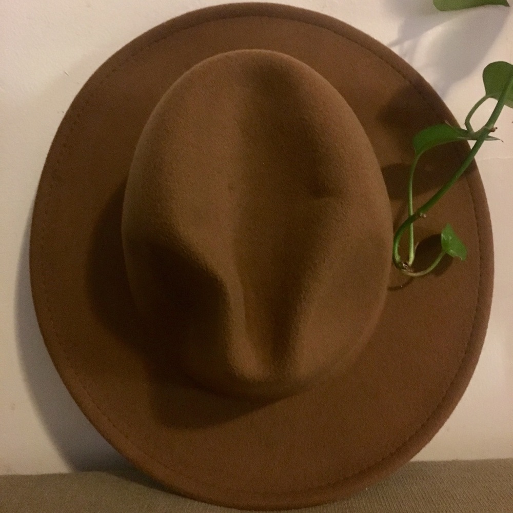 Brown hat